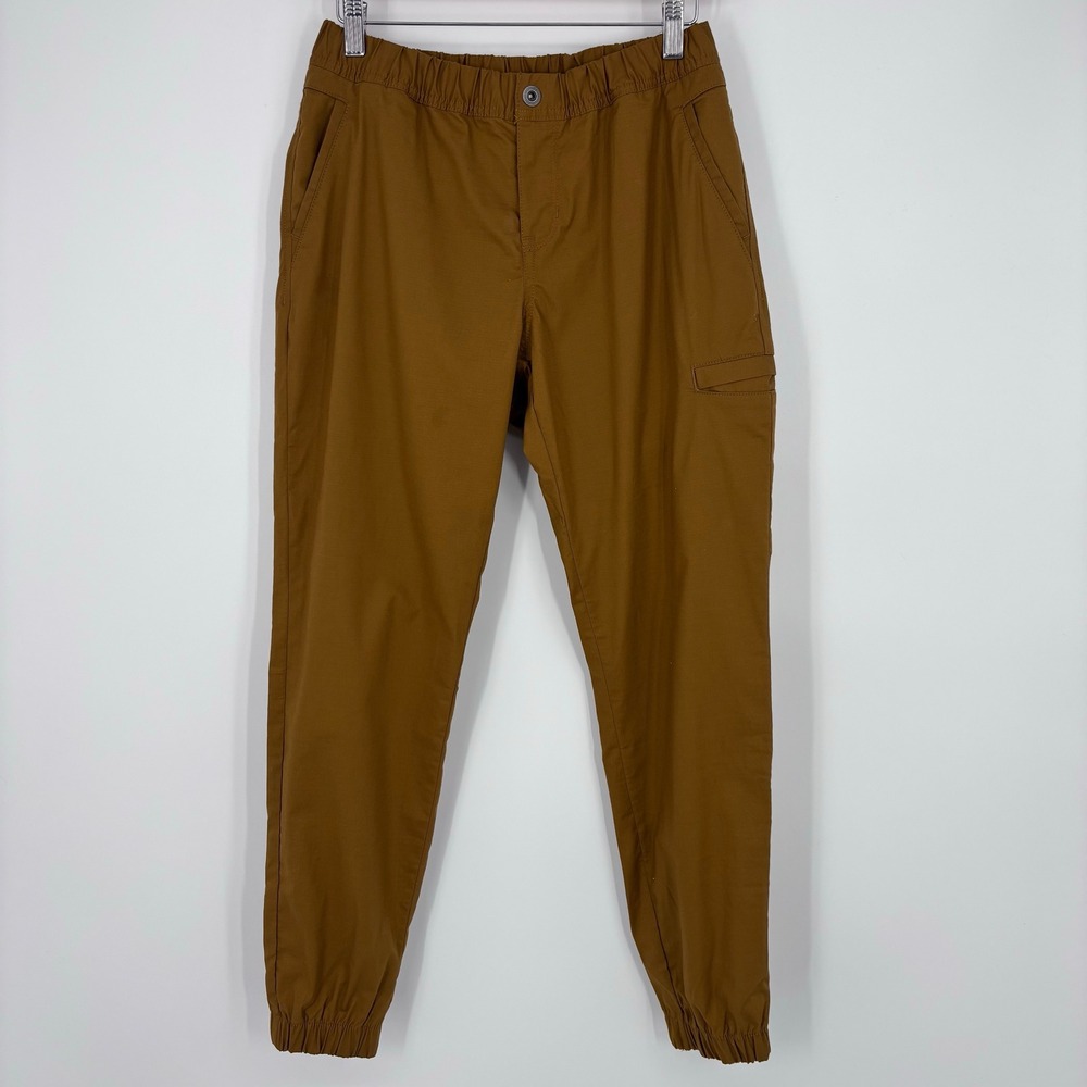 prAna Double Peak Jogger Womens 6 Brown Hiking Climbing Outdoor Utility Pants